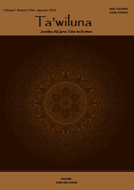 					View Vol. 7 No. 2 (2026):  Ta’wiluna: Jurnal Ilmu Al-Qur’an, Tafsir dan Pemikiran Islam
				